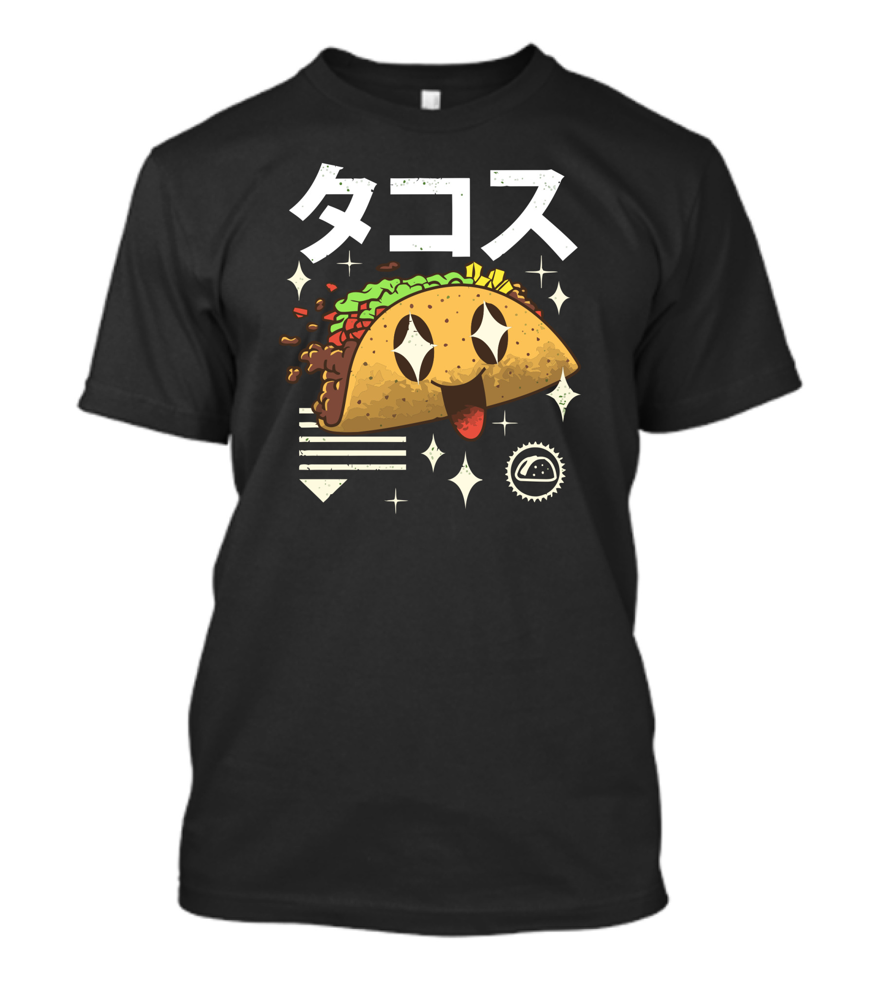 Kawaii Taco Sparkle Fun T-Shirt