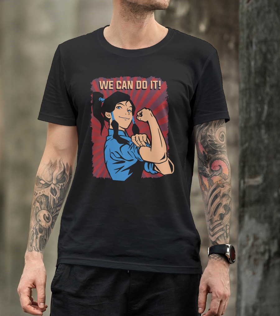 Korra The Riveter We Can Do It T-Shirt