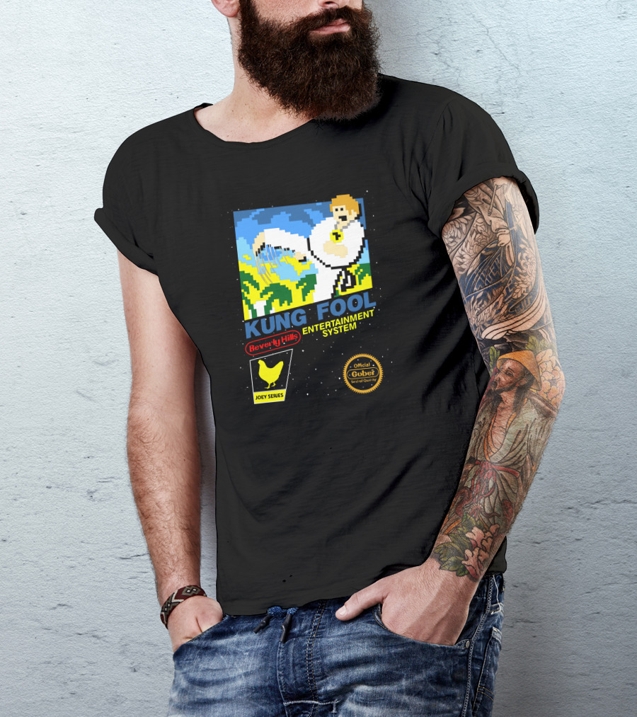 Kung Fool Beverly Hills Entertainment System Joey Series Official Guber Seal Of Quality T-Shirt