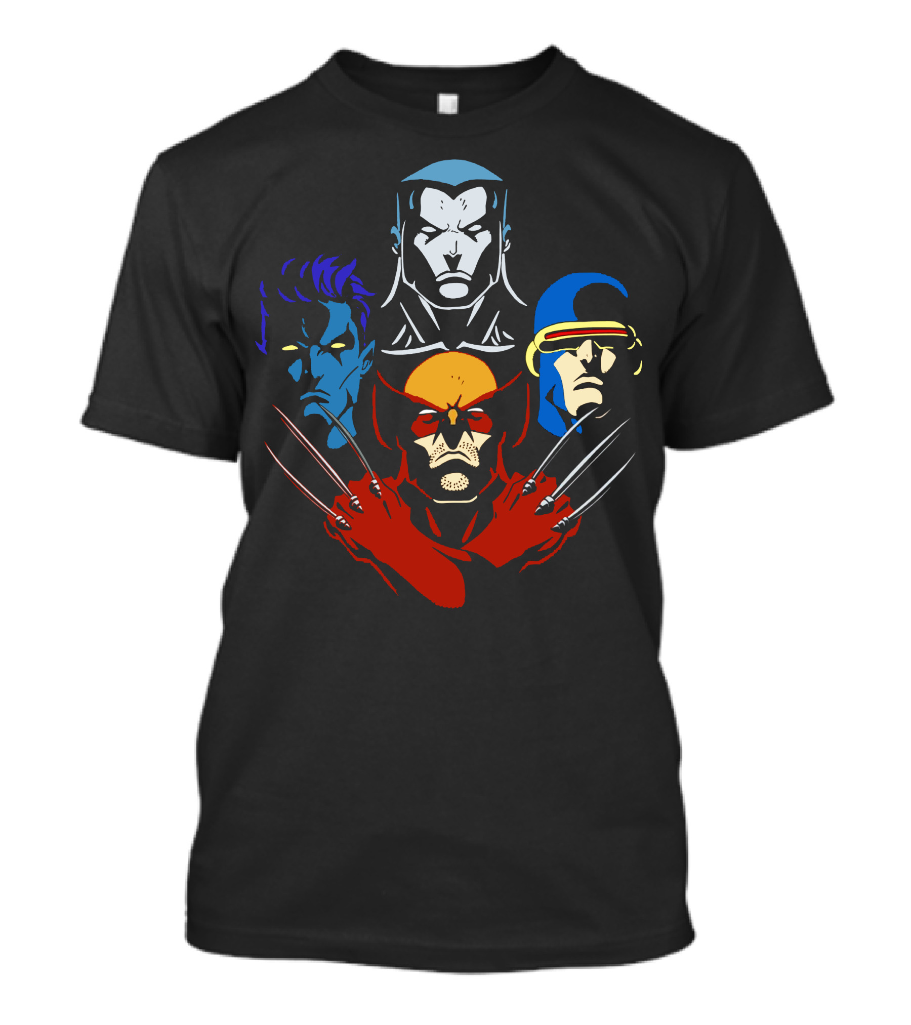 Mutant Rhapsody X-Men Wolverine Cyclops Nightcrawler Colossus T-Shirt