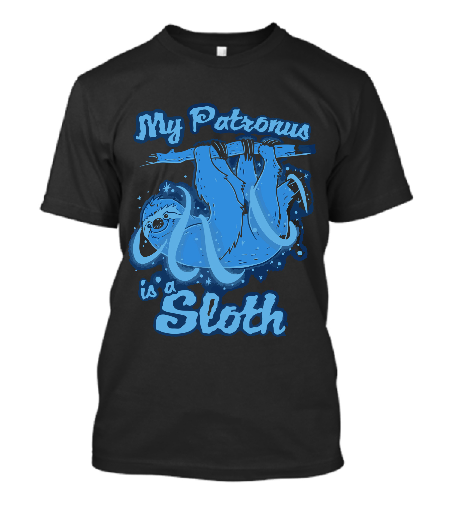 My Patronus Is A Sloth Hanging On Magical Branch T-Shirt