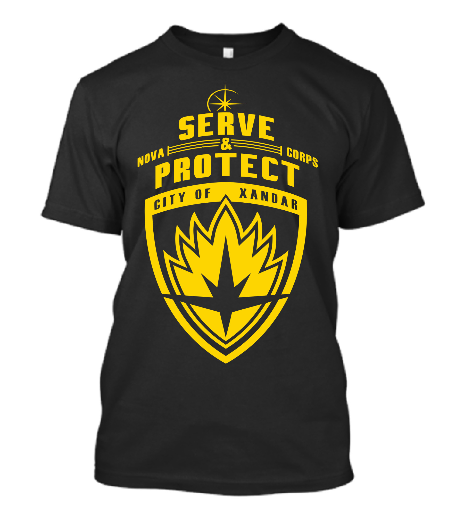 Nova Corps Serve And Protect City Of Xandar T-Shirt