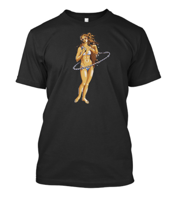 Summer Bikini Hula Hoop Girl T-Shirt
