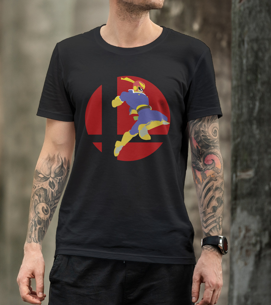 Super Smash Bros Captain Falcon Knee Attack T-Shirt