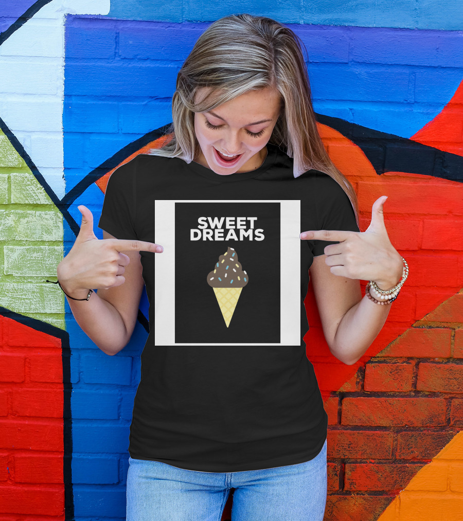 Sweet Dreams Ice Cream Cone Delight T-Shirt