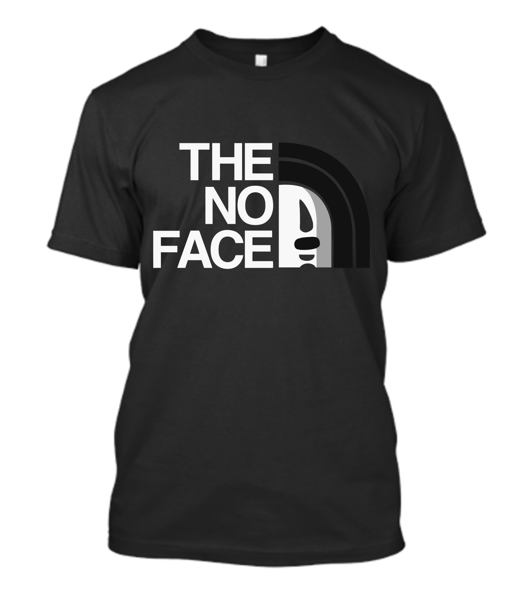 The No Face Spirited Away Mashup T-Shirt