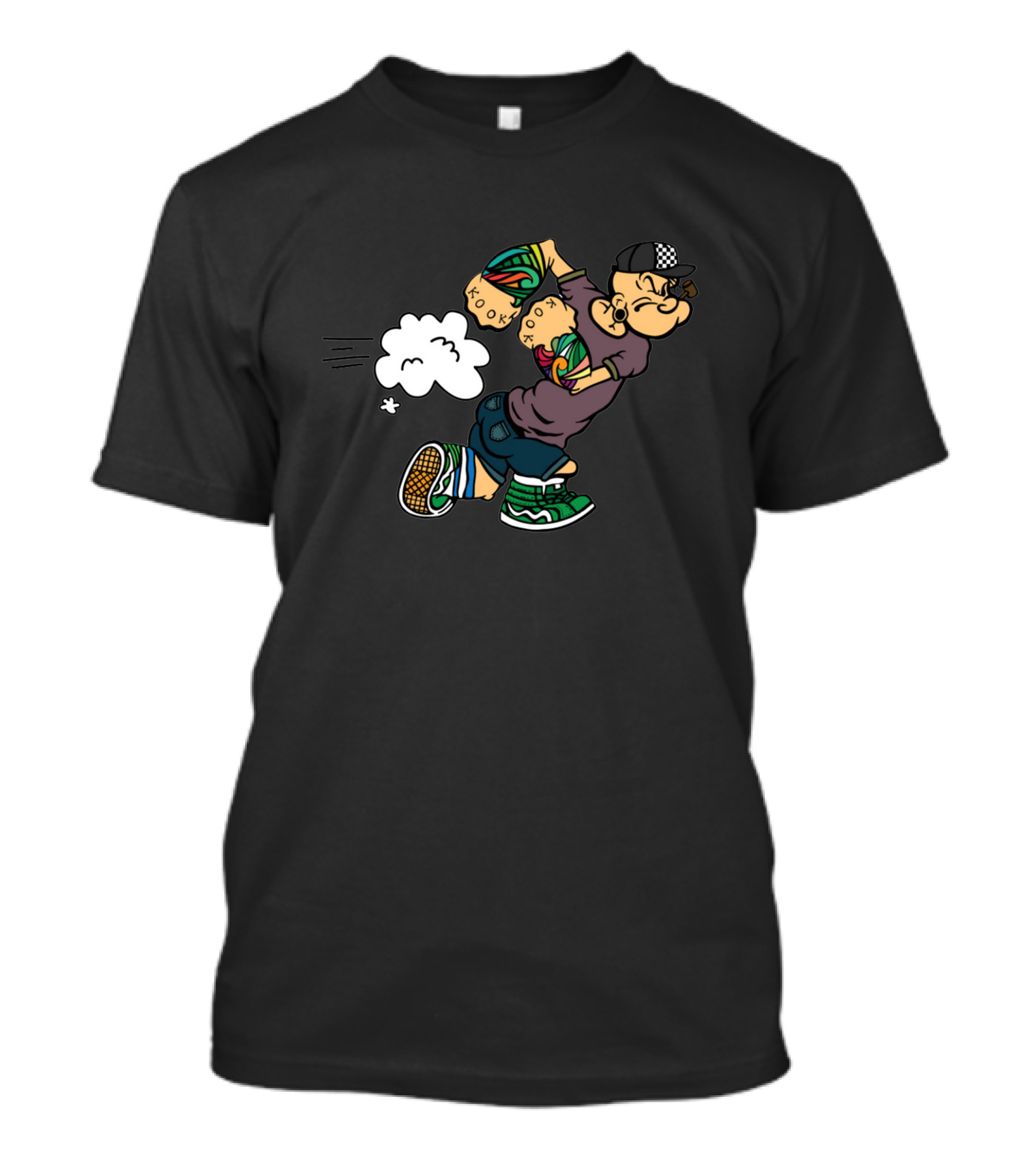 The Quest For Poppy Urban Street Style Sneaker Adventure T-Shirt