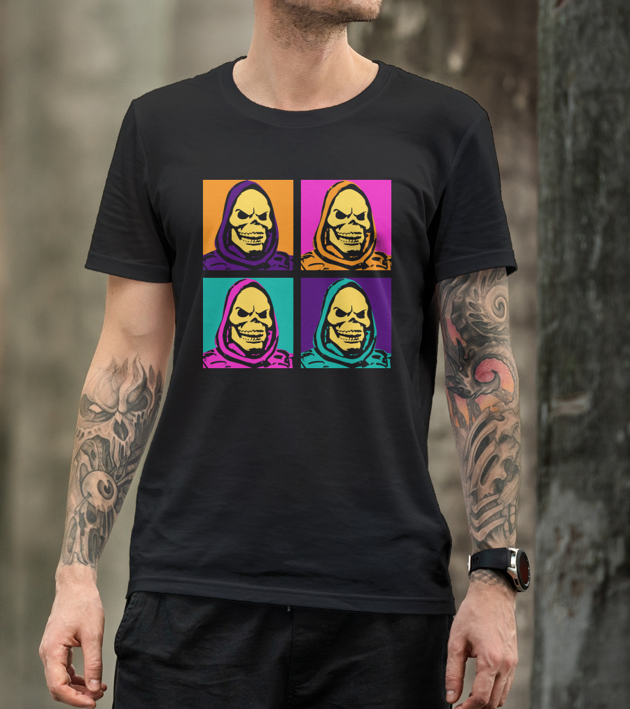 The Skeletor Pop Art Suite T-Shirt