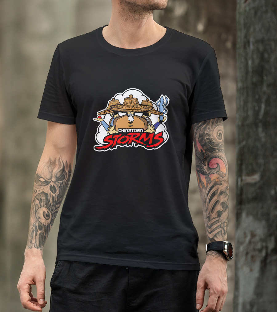 Chinatown Storms The Three Storms Iconic T-Shirt
