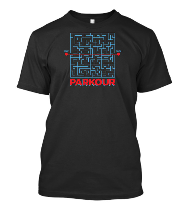Parkour Start Finish Maze T-Shirt