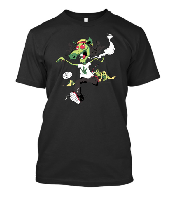 Rastaman Mousey What Aftah Smokin' T-Shirt