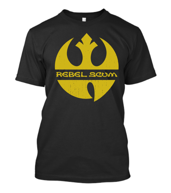 Star Wars Rebel Scum Yellow Distressed Alliance T-Shirt
