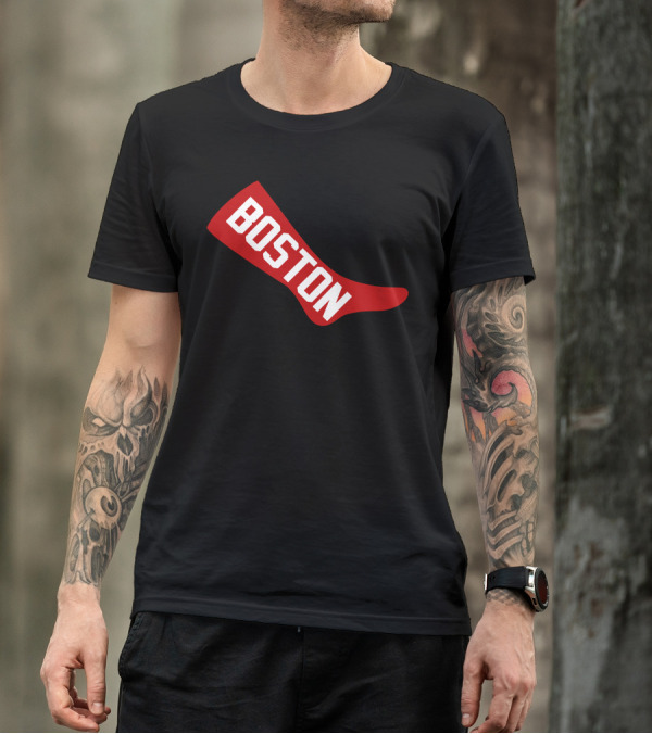 Boston Red Sock Retro Baseball 1908 T-Shirt