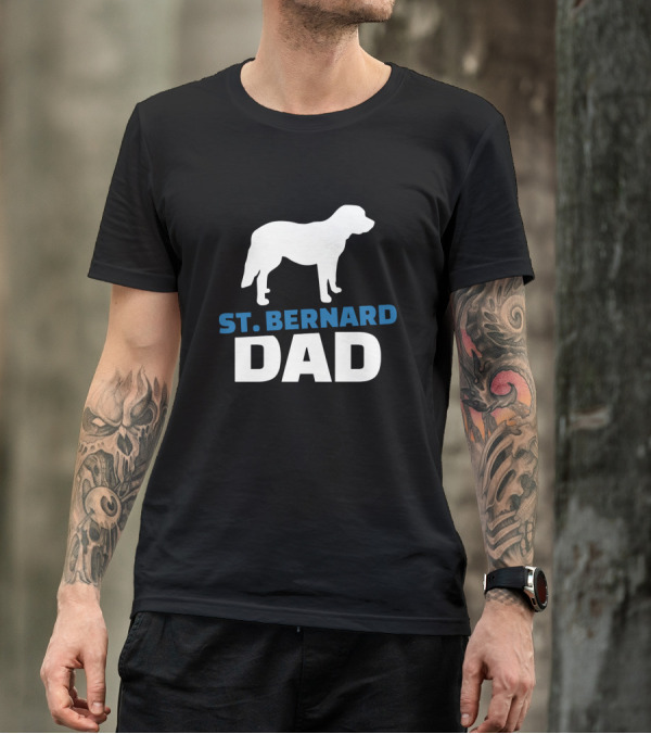 St. Bernard Dad T-Shirt