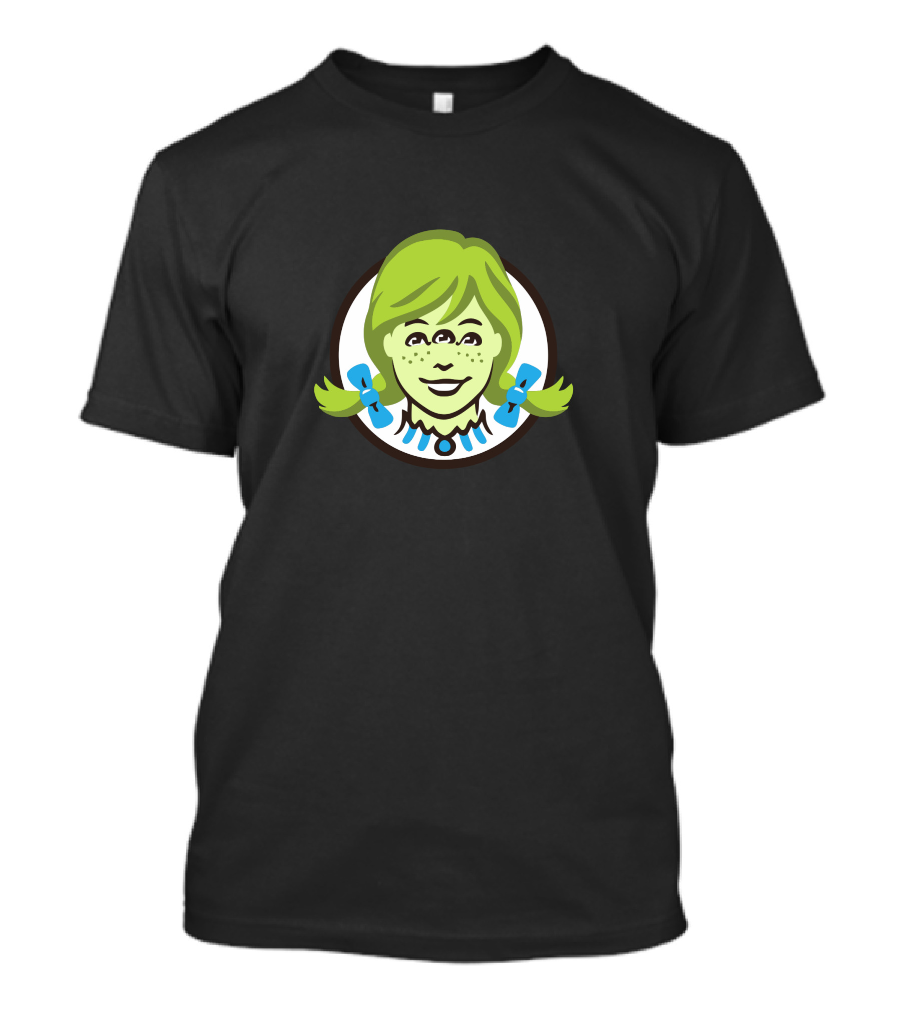 Space Wendy UFO-Inspired Green Alien T-Shirt