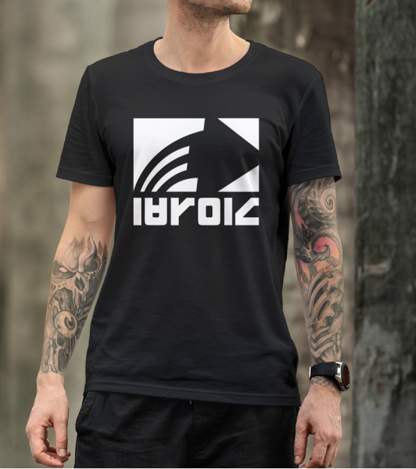 Splatoon Squidforce Inverted Arrow Graphic White T-Shirt