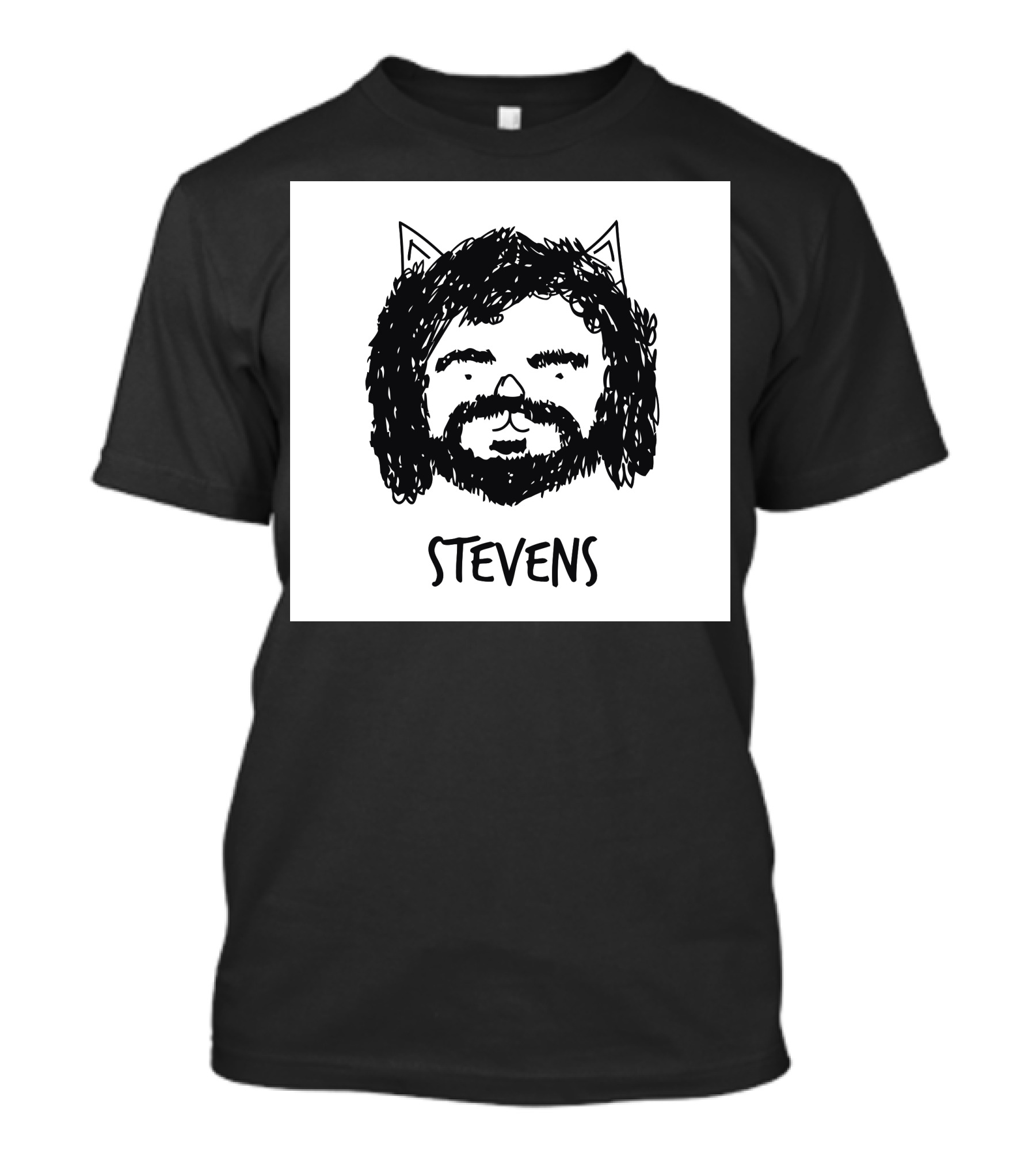 Stevens Cat Ears T-Shirt