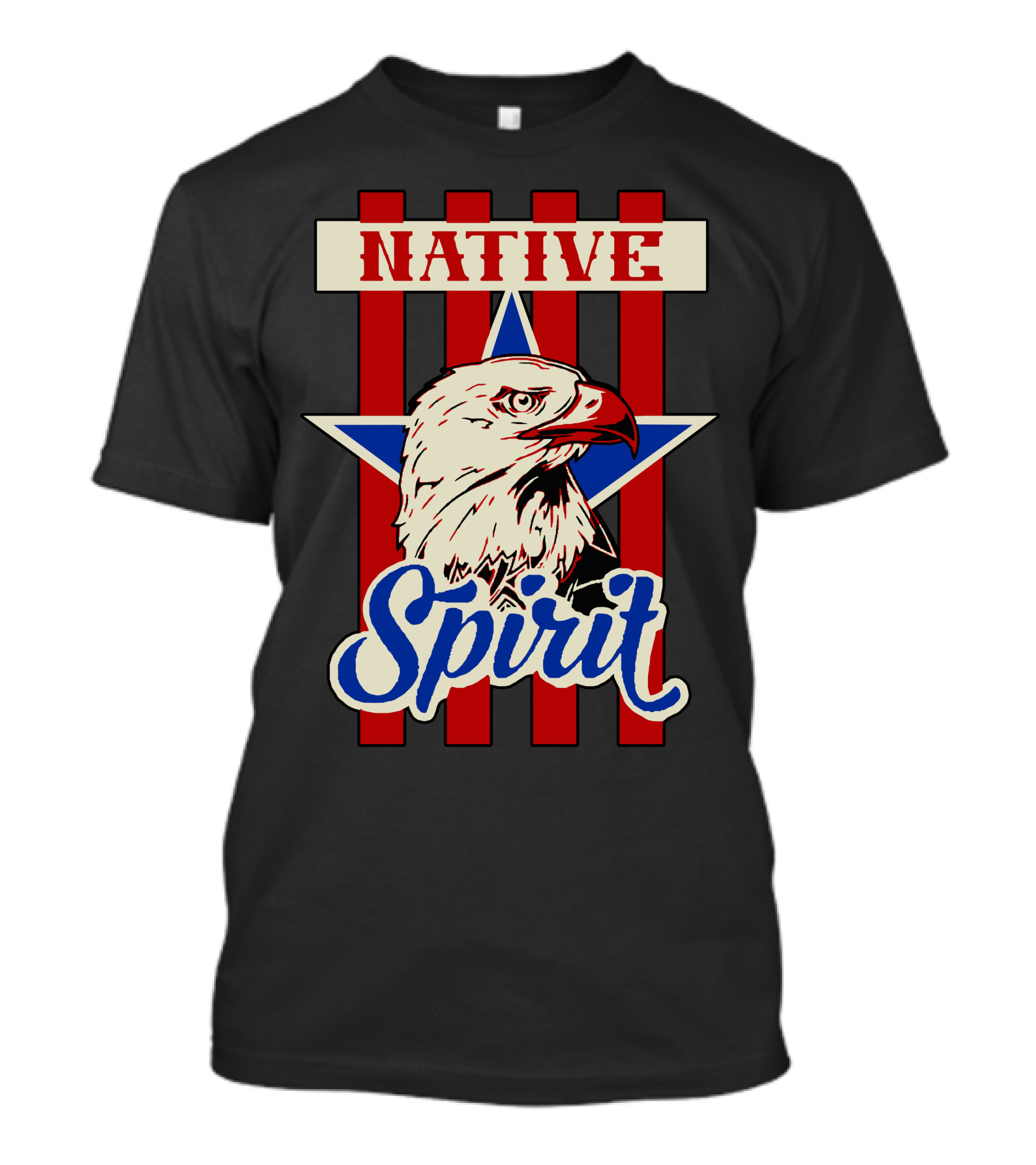 Native Spirit American Eagle T-Shirt