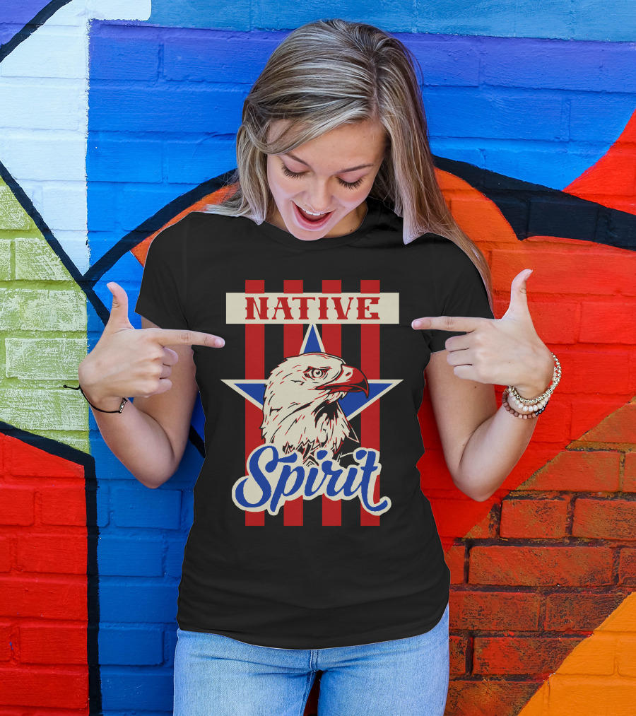 Native Spirit American Eagle T-Shirt