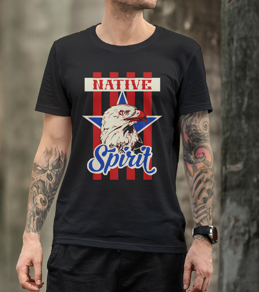 Native Spirit American Eagle T-Shirt
