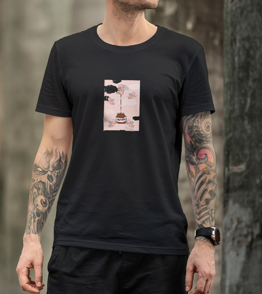 Nutella Baby Chocolate Angels Clouds T-Shirt