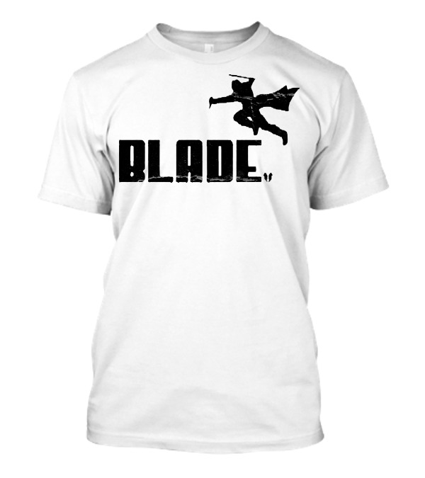 Blade Black Silhouette Jumping Action Version T-Shirt