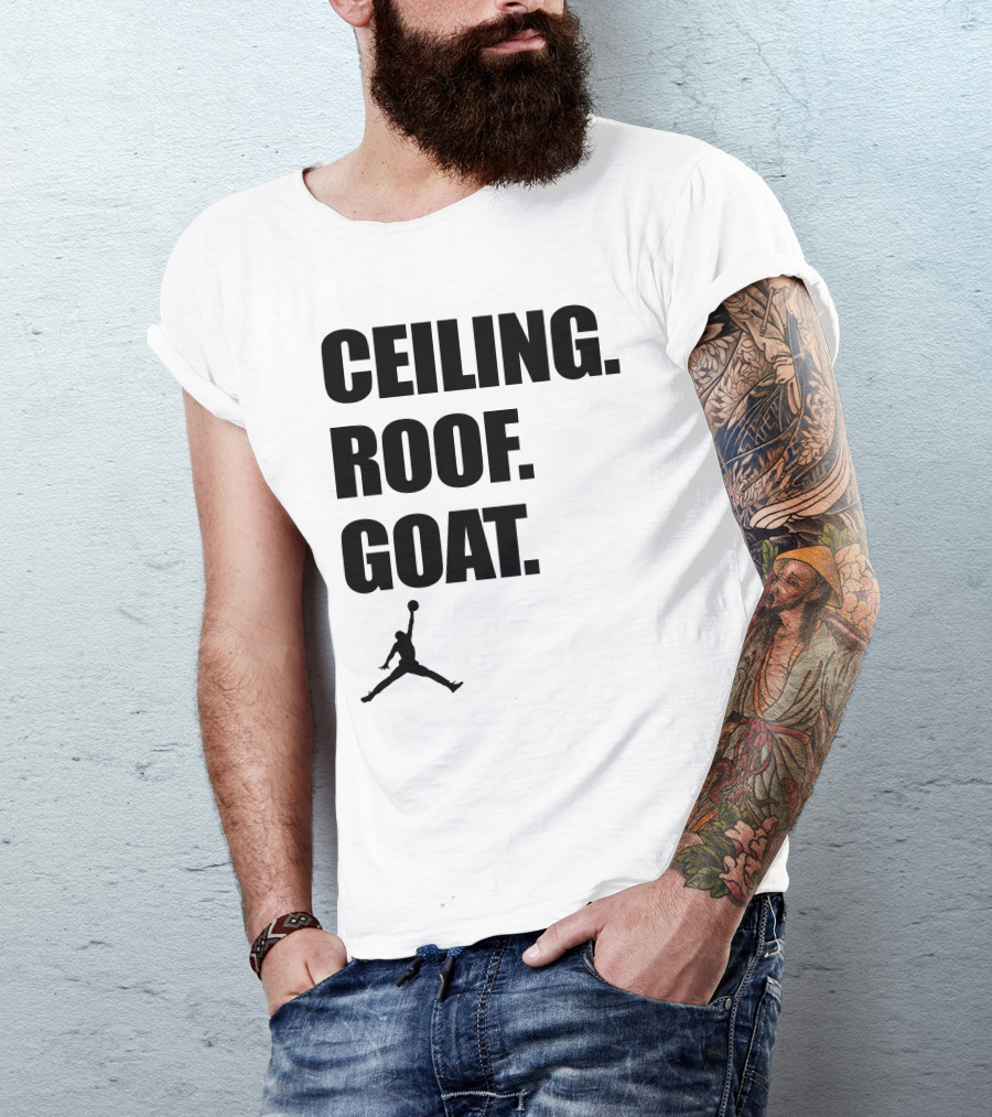 Jordan Ceiling Roof GOAT T-Shirt