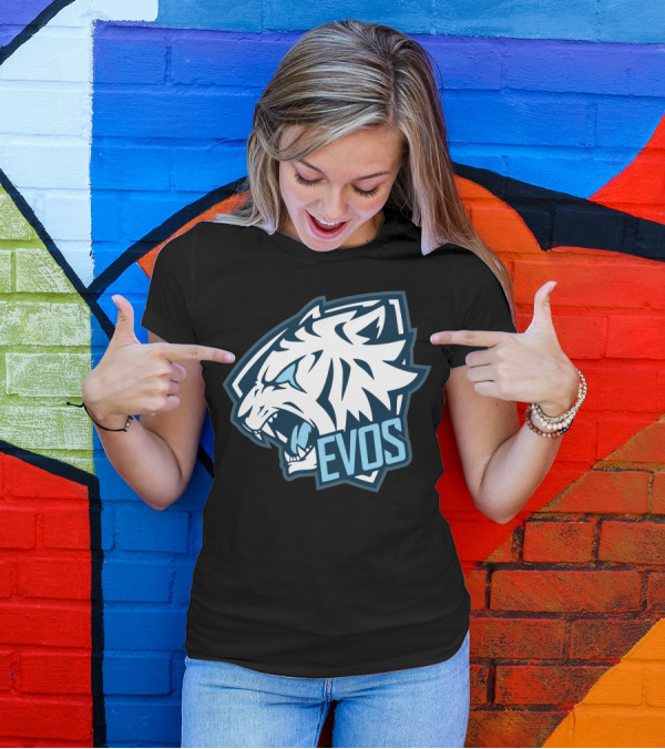 Evos Esports Fierce White Tiger T-Shirt