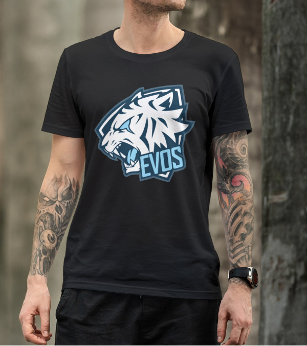 Evos Esports Fierce White Tiger T-Shirt