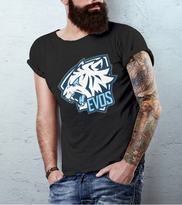 Evos Esports Fierce White Tiger T-Shirt