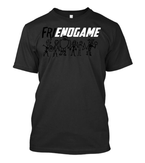 Friendgame Avengers Stick Figure T-Shirt