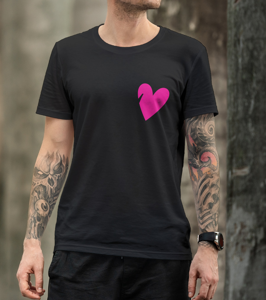 Grl Pwr Heart Design Girl Power T-Shirt
