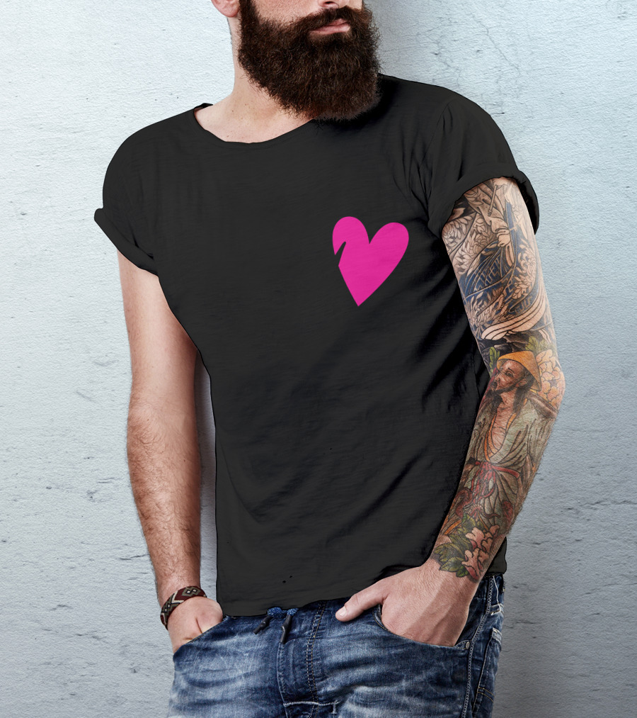 Grl Pwr Heart Design Girl Power T-Shirt