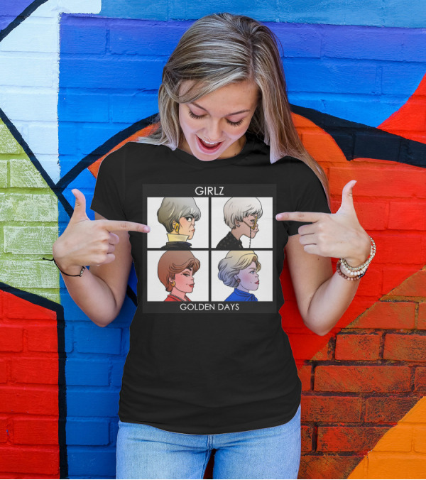 Girlz Golden Days Quartet Icons T-Shirt