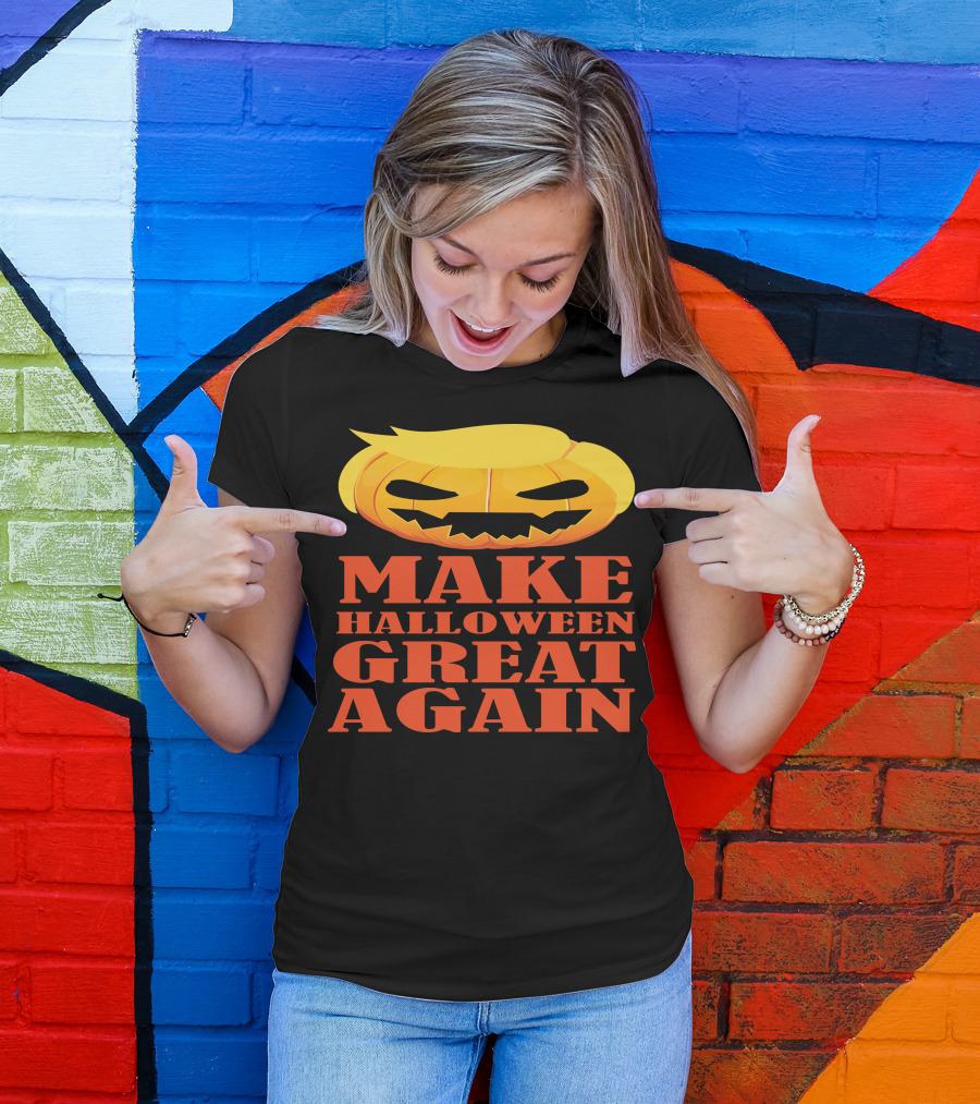 Make Halloween Great Again Jack-O'-Lantern T-Shirt