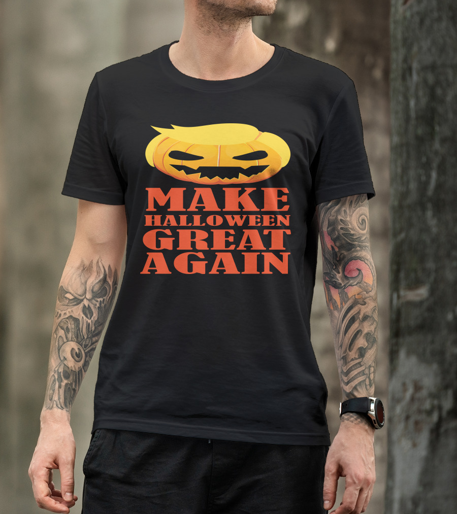 Make Halloween Great Again Jack-O'-Lantern T-Shirt