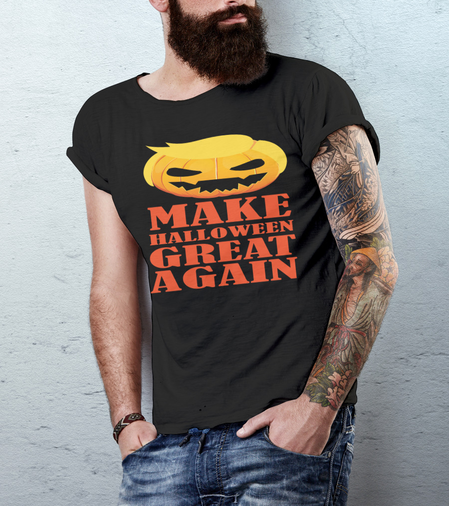 Make Halloween Great Again Jack-O'-Lantern T-Shirt