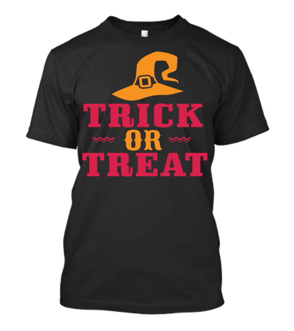 Trick Or Treat Witch Hat Halloween T-Shirt