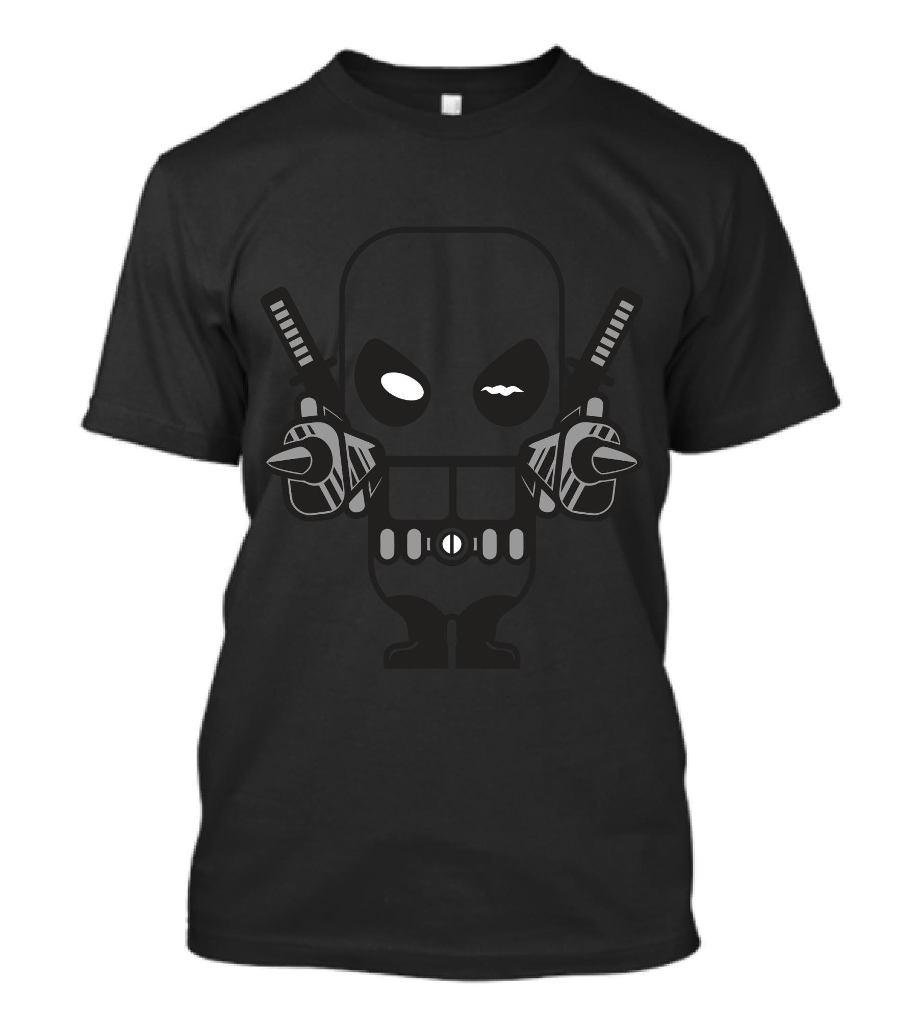 Minipool New Comic Character Dual Katanas Iconic T-Shirt