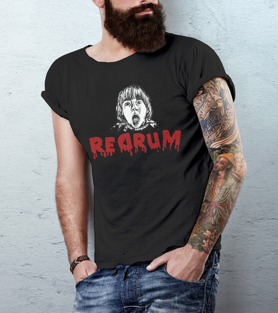 Redrum Danny Scream Horror T-Shirt