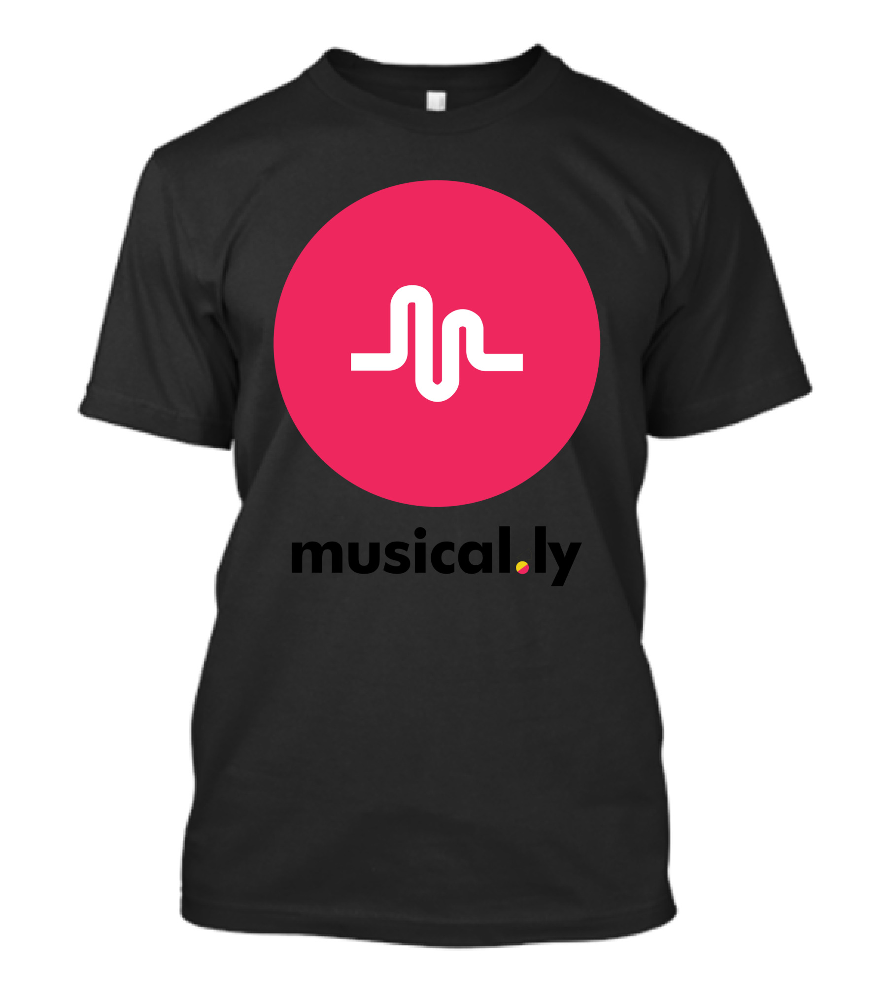 Musical.ly Logo Pink Circle T-Shirt