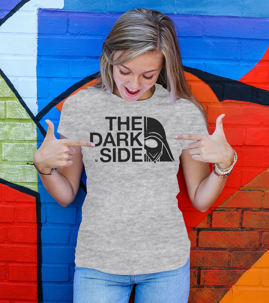 The Dark Side Darth Vader Black Version T-Shirt