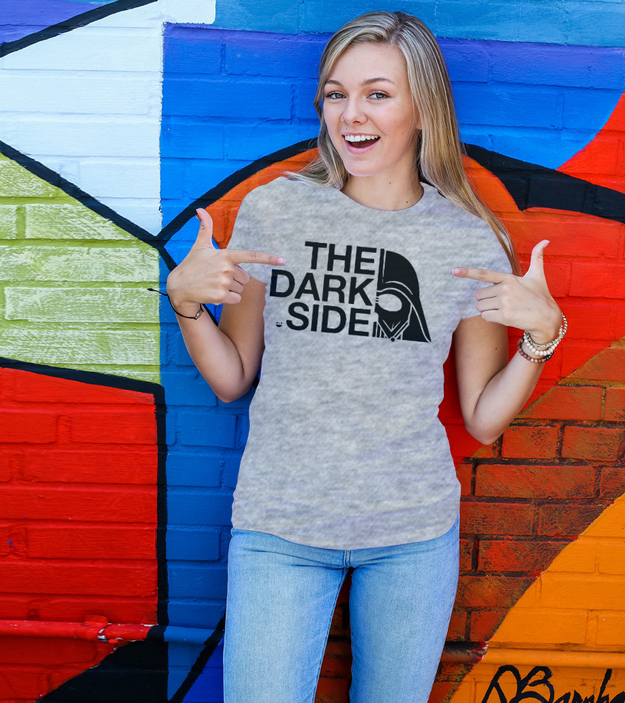 The Dark Side Darth Vader Black Version T-Shirt