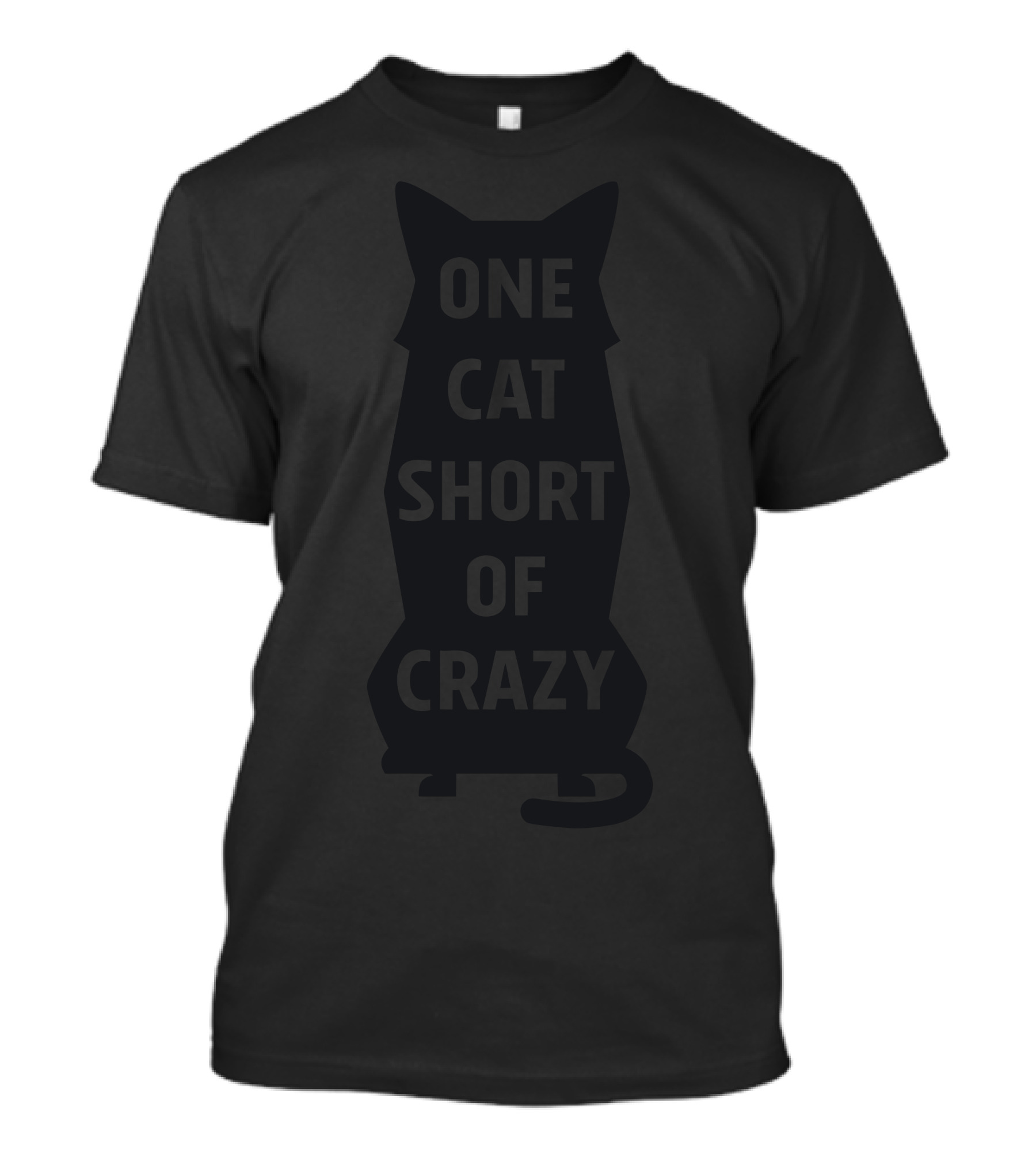 One Cat Short Of Crazy New Cat T-Shirt