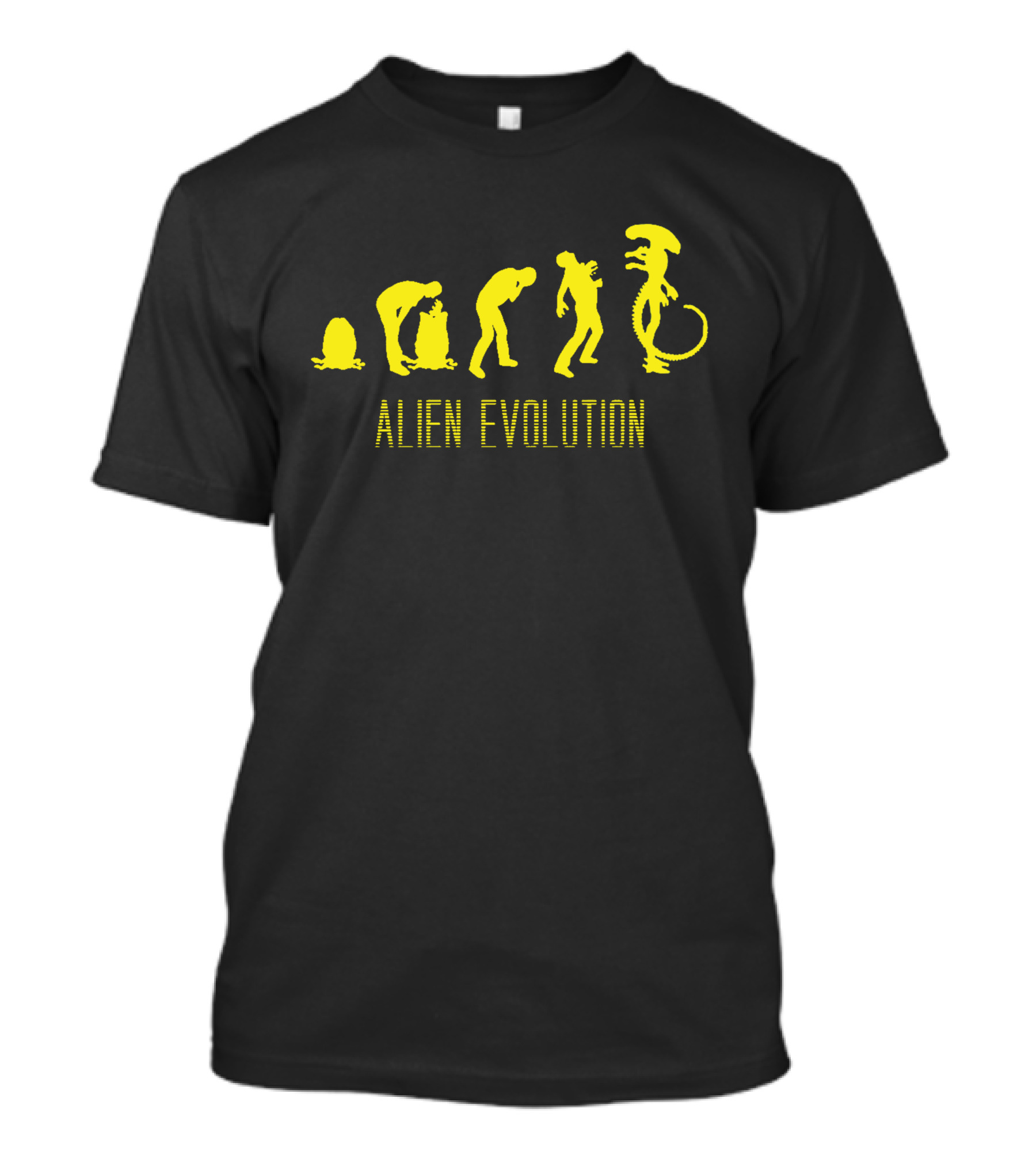 Alien Evolution Lifecycle Transformation Series T-Shirt