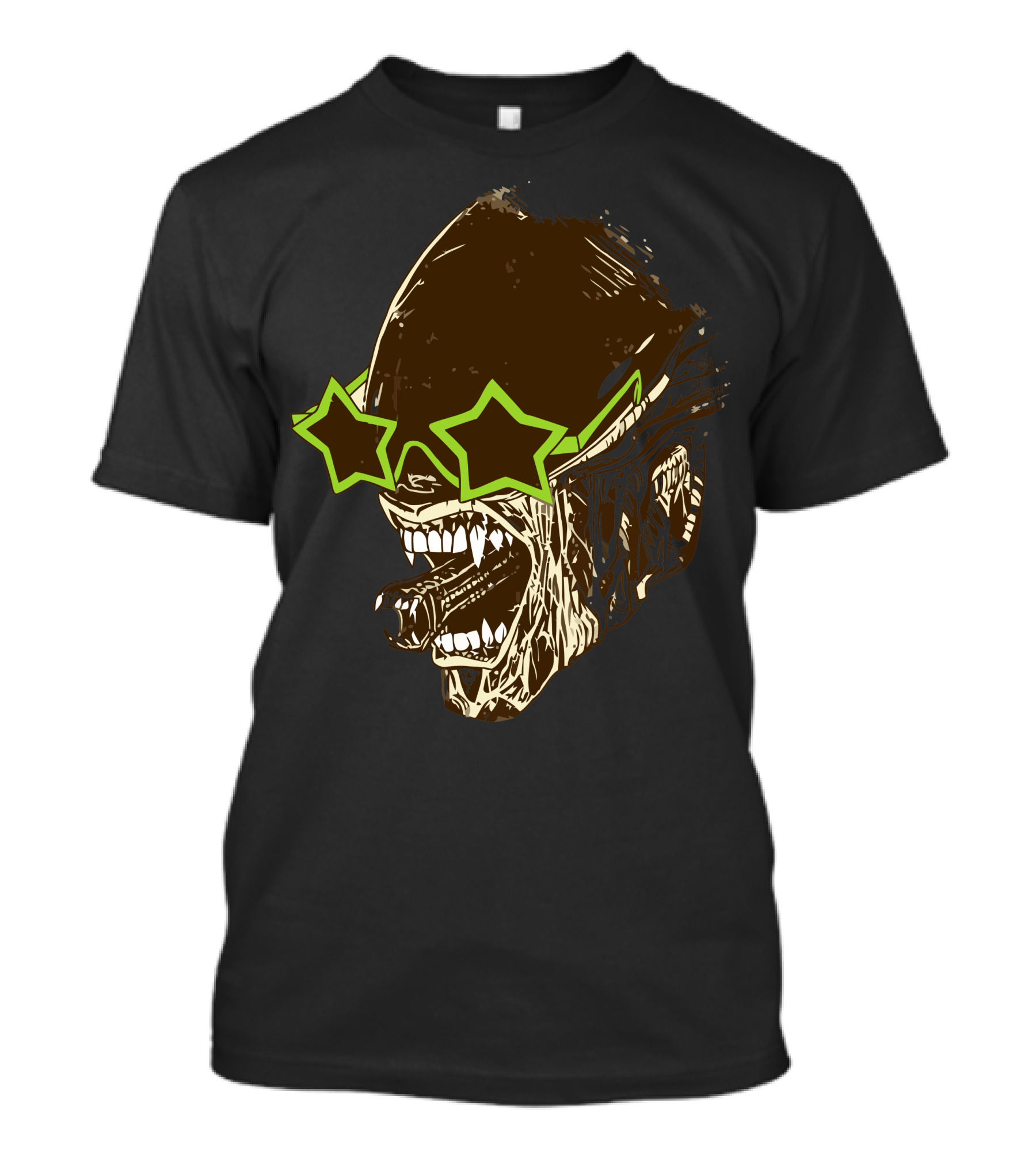 Celebrimorph Alien Star Sunglasses T-Shirt