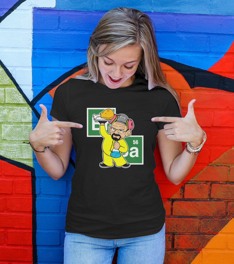 Breaking Bad Chicken Chemical Experiment Fast Food T-Shirt