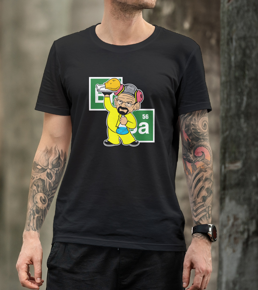 Breaking Bad Chicken Chemical Experiment Fast Food T-Shirt
