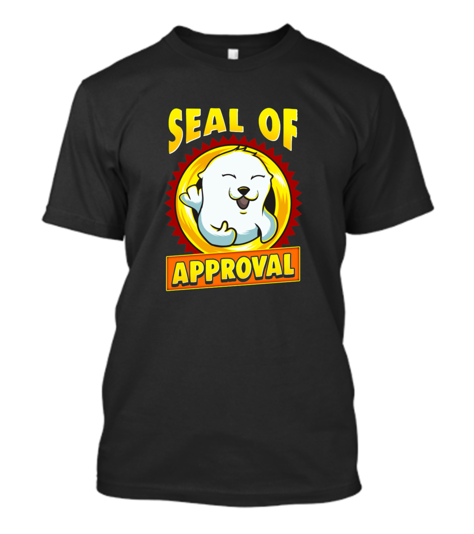 Seal Of Approval Funny Baby Seal Cub Pun T-Shirt