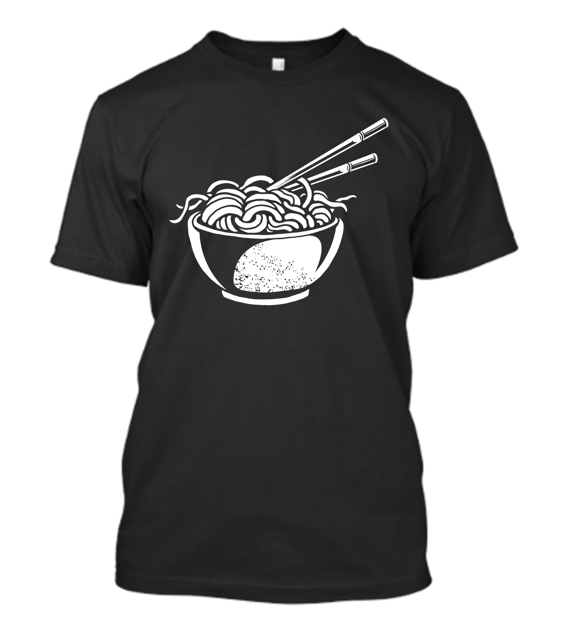 Noodles Bowl With Chopsticks T-Shirt